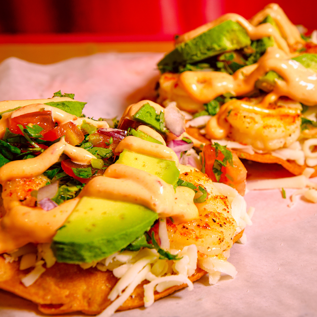 Shrimp Tostadas