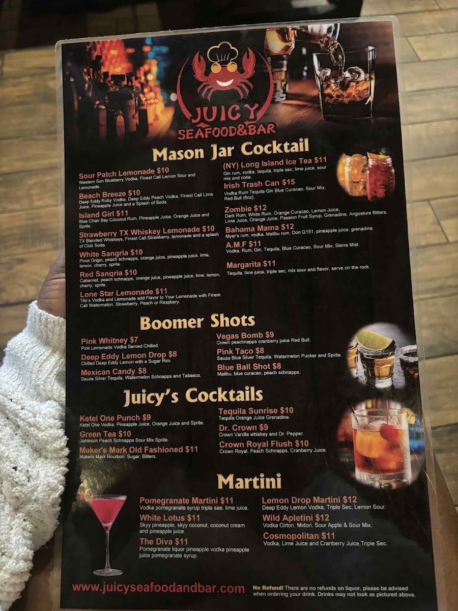 Juicy Seafood & Bar Photo Menu 2