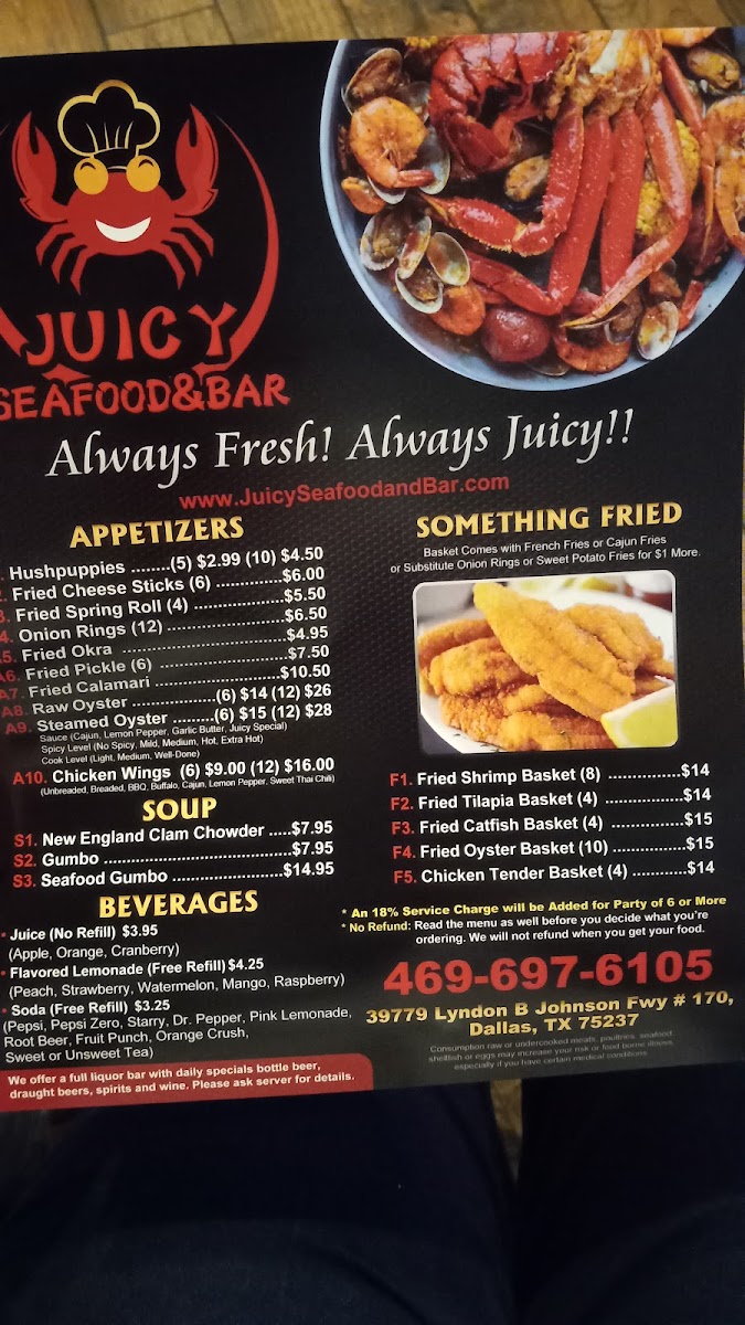 Juicy Seafood & Bar Photo Menu 4
