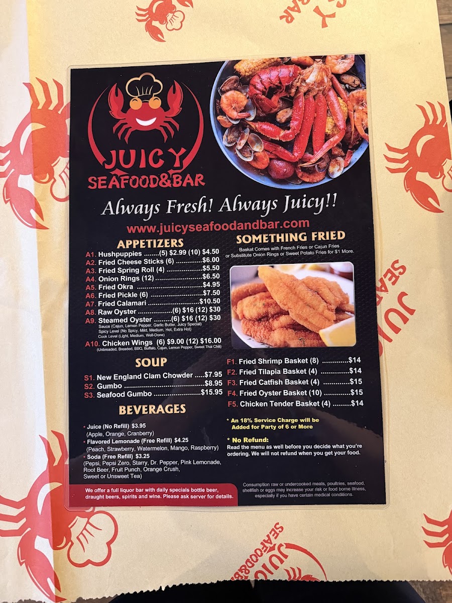 Juicy Seafood & Bar Photo Menu 7