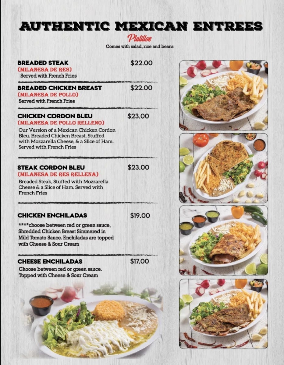 Cali Spartan Mexican Kitchen Photo Menu 3