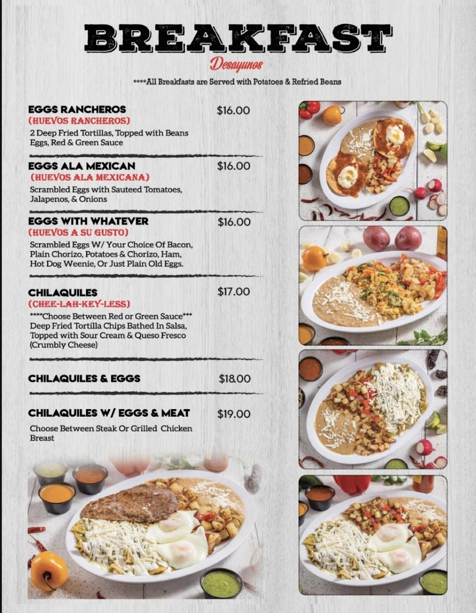 Cali Spartan Mexican Kitchen Photo Menu 9
