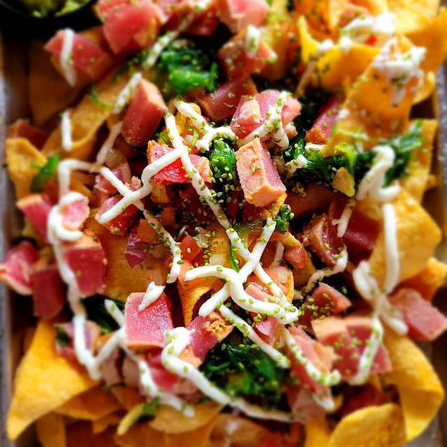 Seared Tuna Nachos