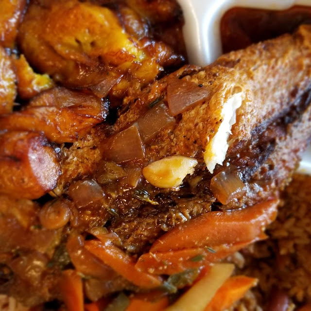 Brown Stew Fish