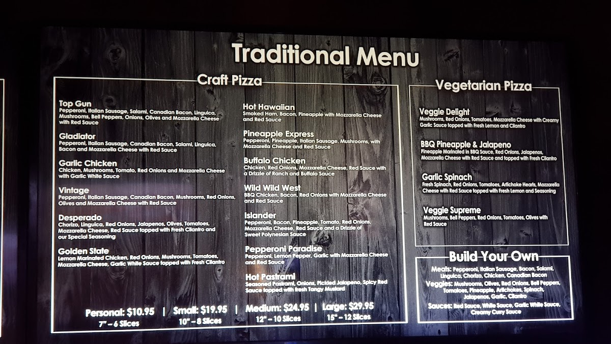 Parktown Pizza Company Photo Menu 5