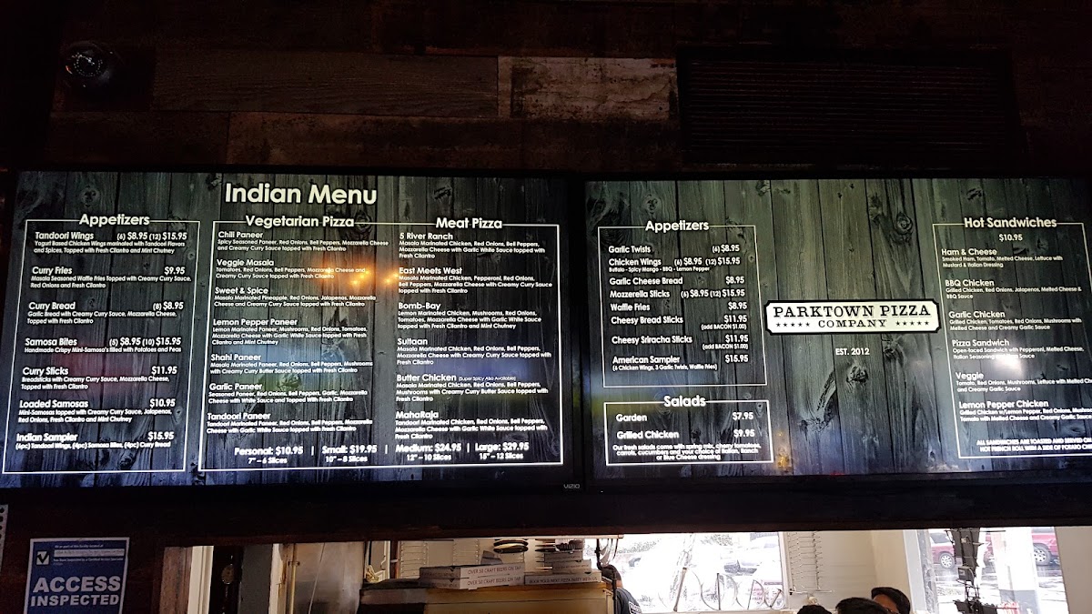 Parktown Pizza Company Photo Menu 6