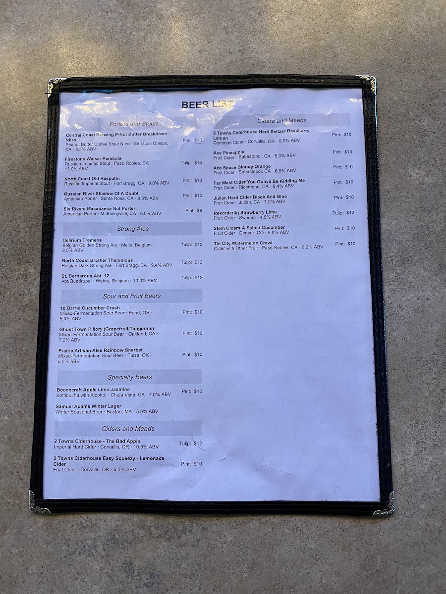 Parktown Pizza Company Photo Menu 9