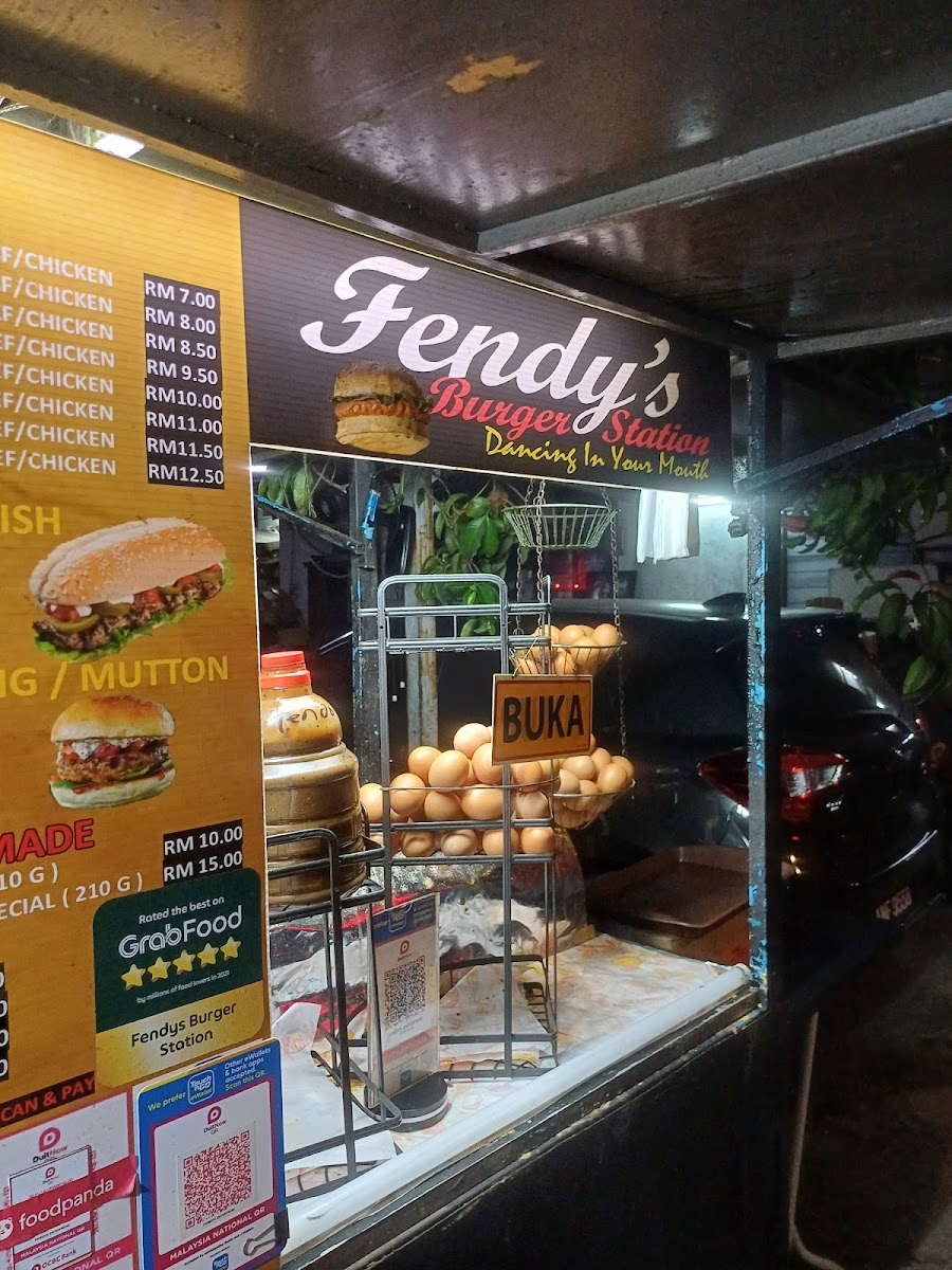 Fendys Burger Station Bayan Baru Penang