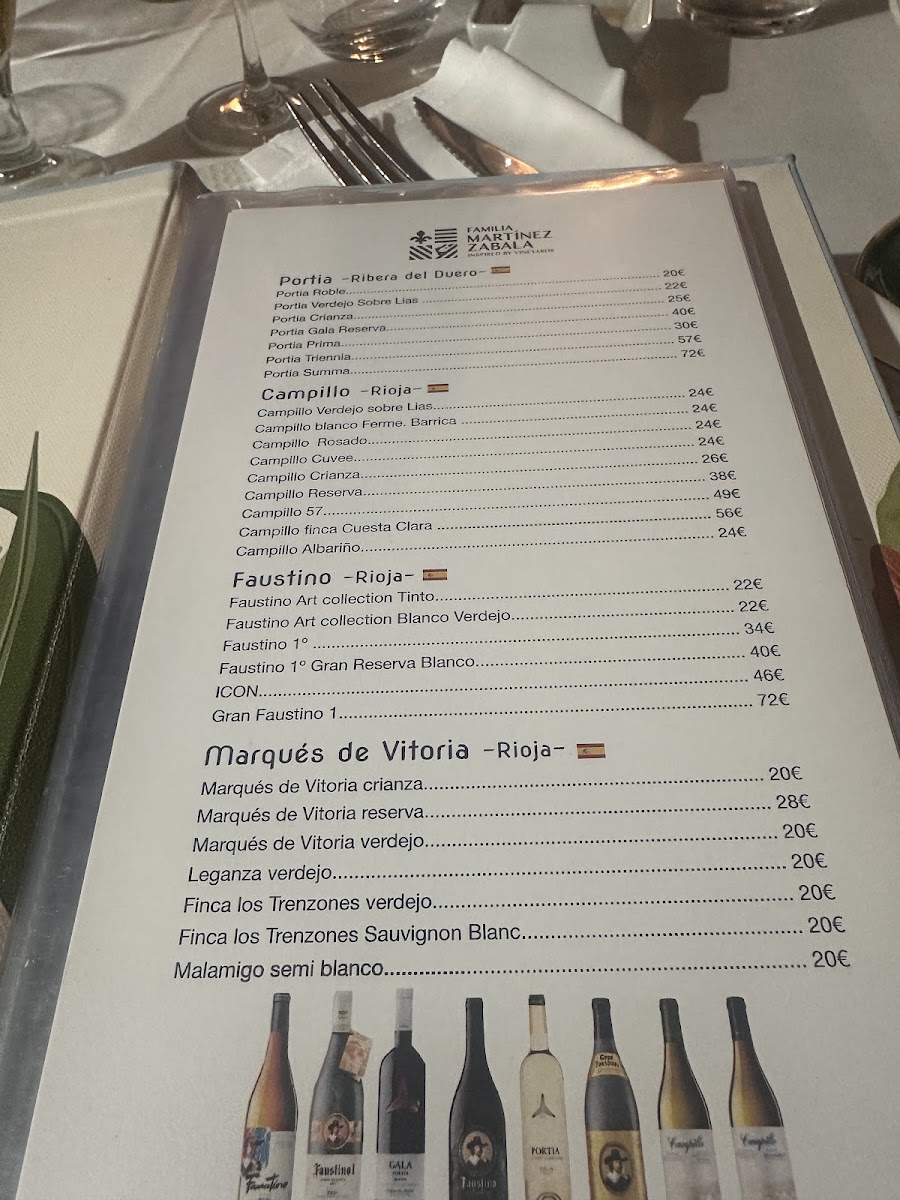 Restaurante ALMA de Miguel Photo Menu 1