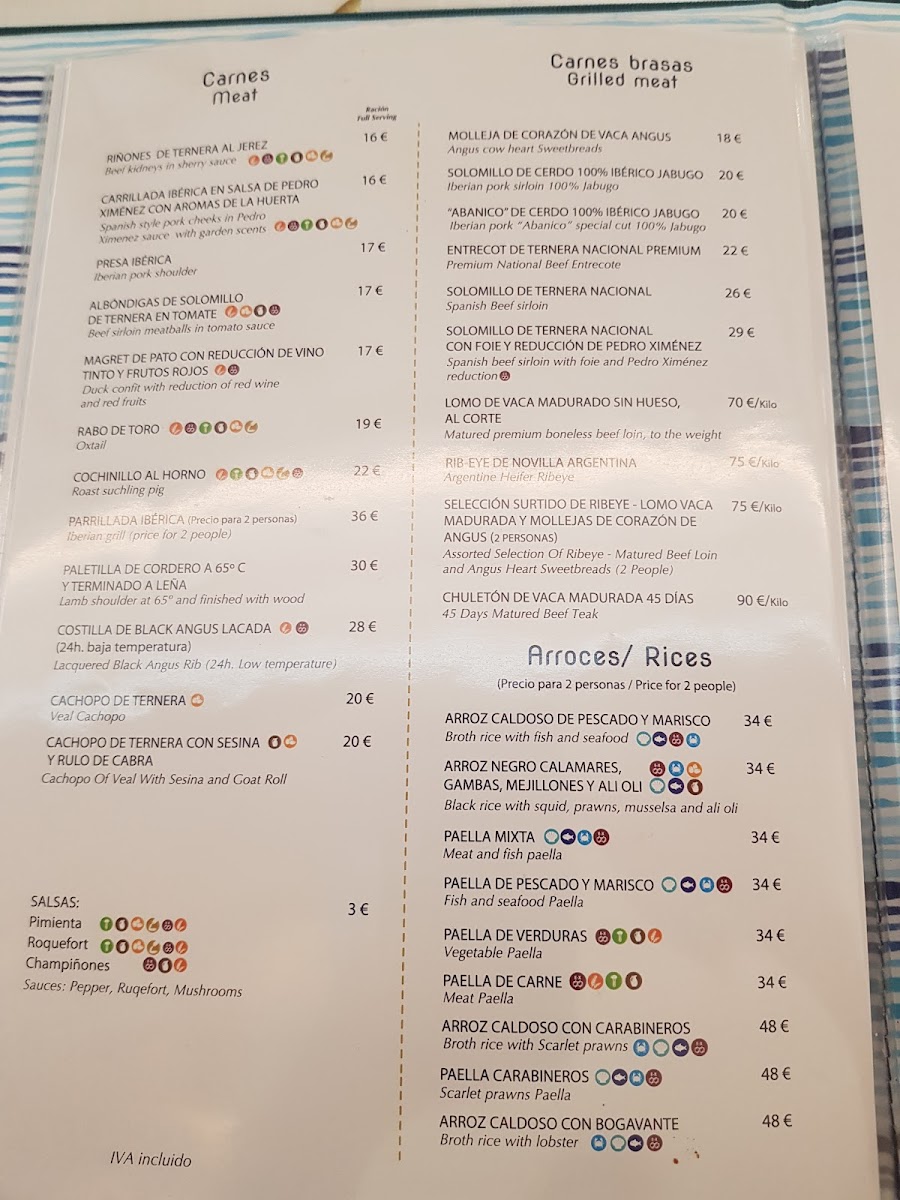 Restaurante ALMA de Miguel Photo Menu 8
