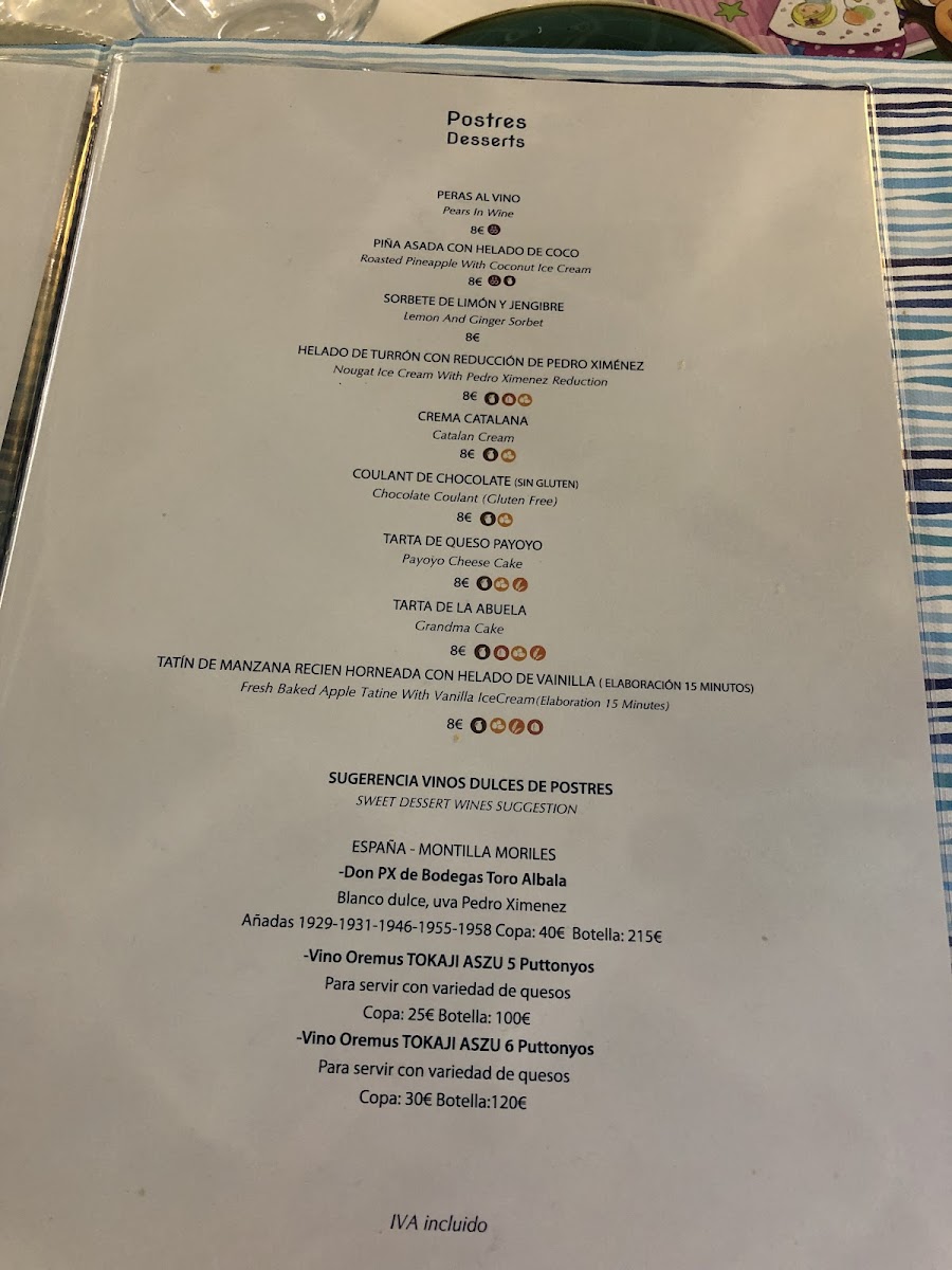 Restaurante ALMA de Miguel Photo Menu 9