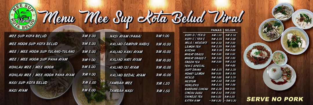 Mee Sup Kota Belud Viral Photo 3