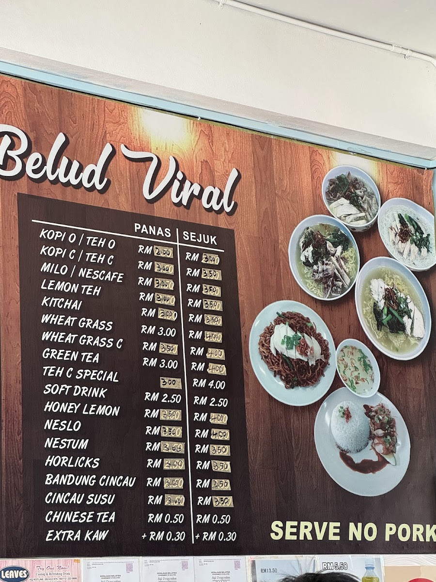 Mee Sup Kota Belud Viral Photo Menu 4