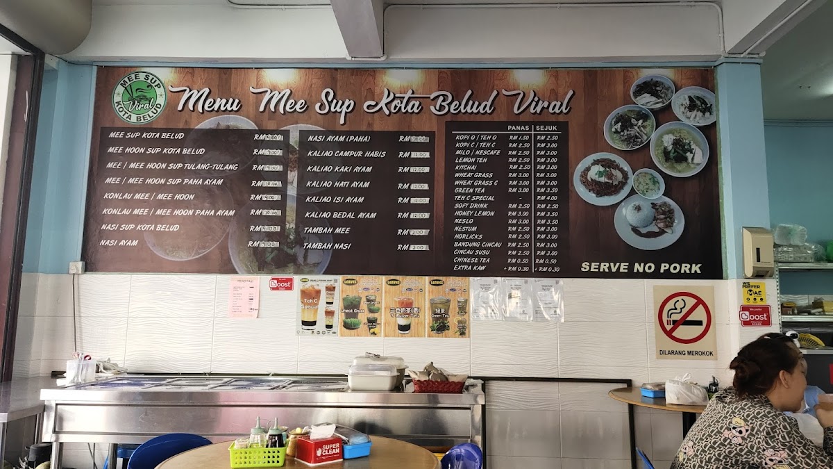 Mee Sup Kota Belud Viral Photo Menu 6