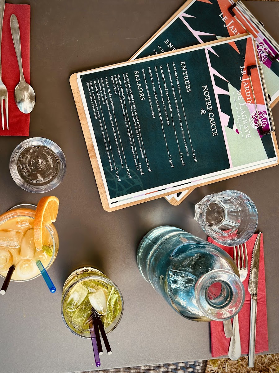Restaurant Le Jardin de Lagrave Photo Menu 2