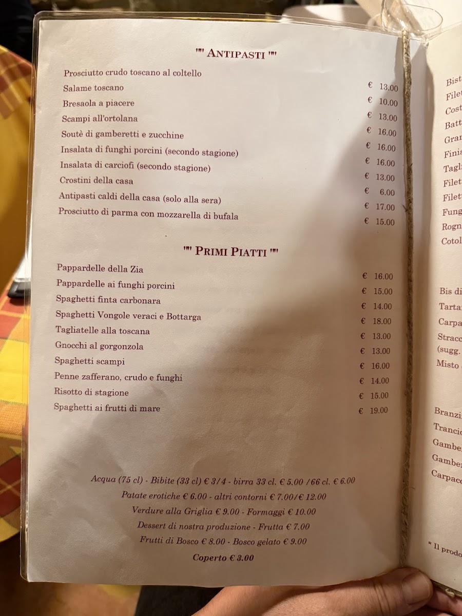 Dalla Zia Photo Menu 4