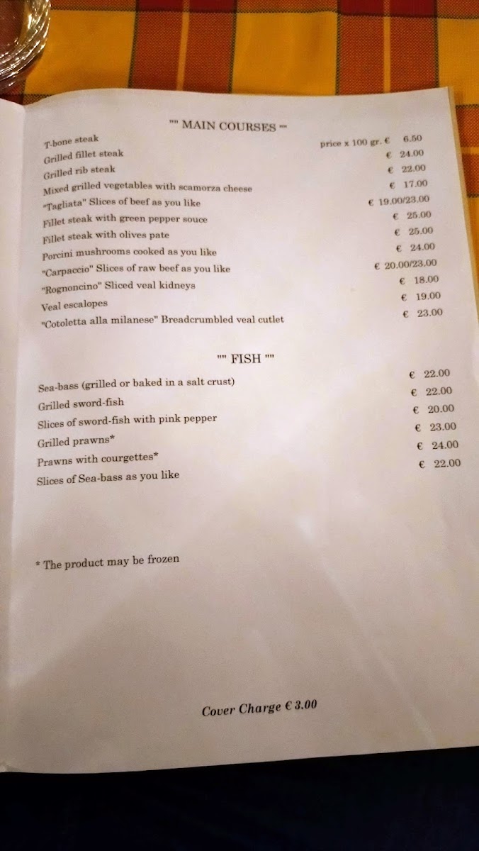 Dalla Zia Photo Menu 6