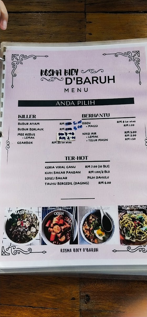 Cafe Rosmabiey D'Baruh Photo Menu 2