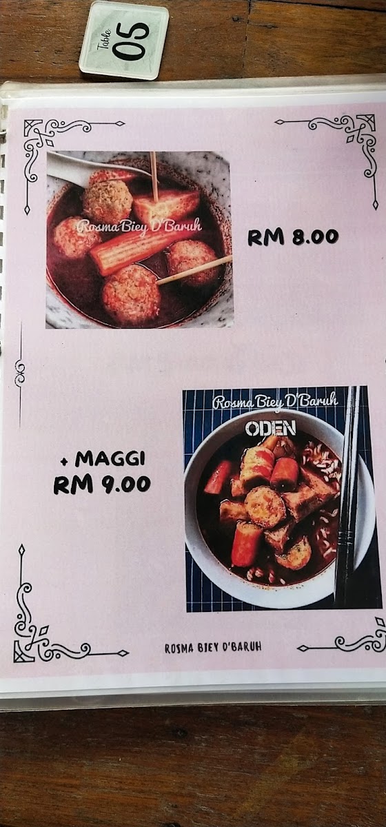 Cafe Rosmabiey D'Baruh Photo Menu 7