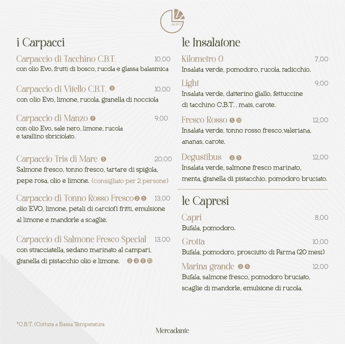 Mercadante Pizza e Cucina Photo Menu 7