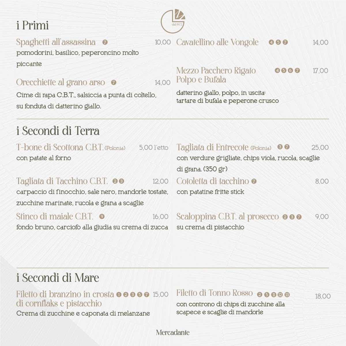 Mercadante Pizza e Cucina Photo Menu 8