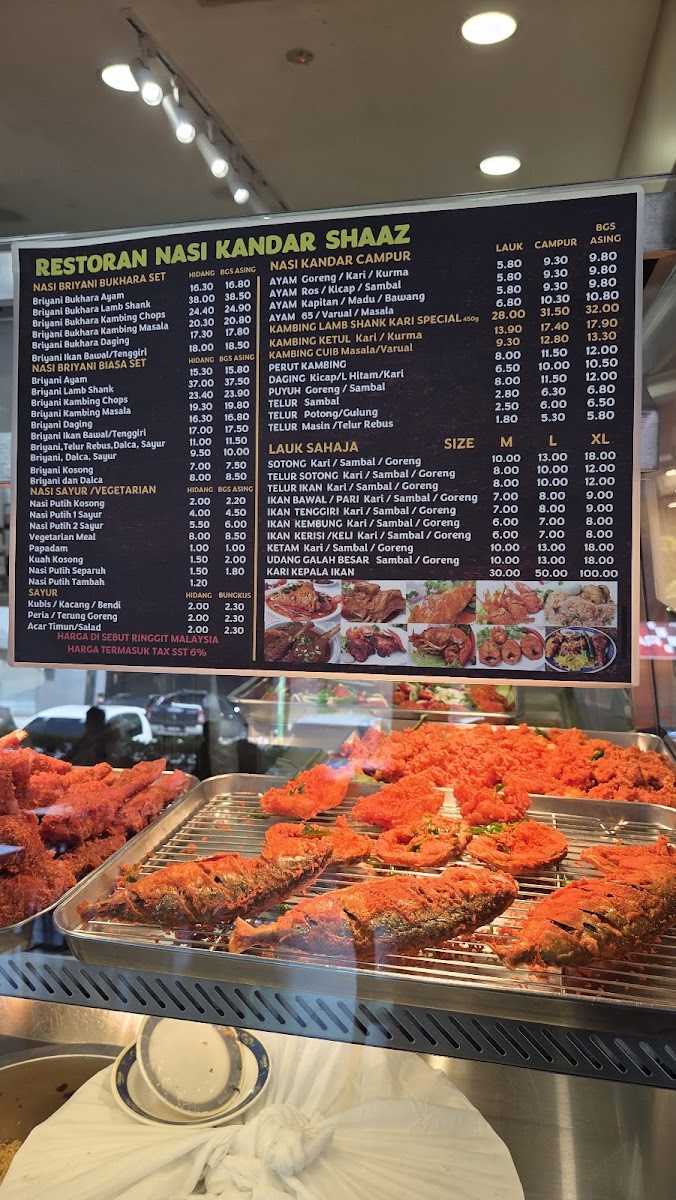 Restoran Nasi Kandar Shaaz Photo Menu 1