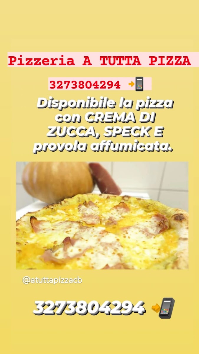 A Tutta Pizza Photo Menu 2