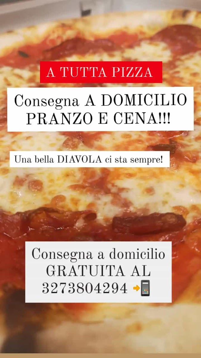 A Tutta Pizza Photo Menu 4