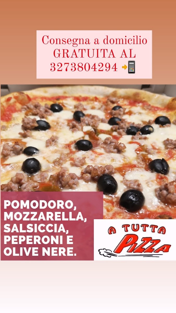 A Tutta Pizza Photo Menu 8