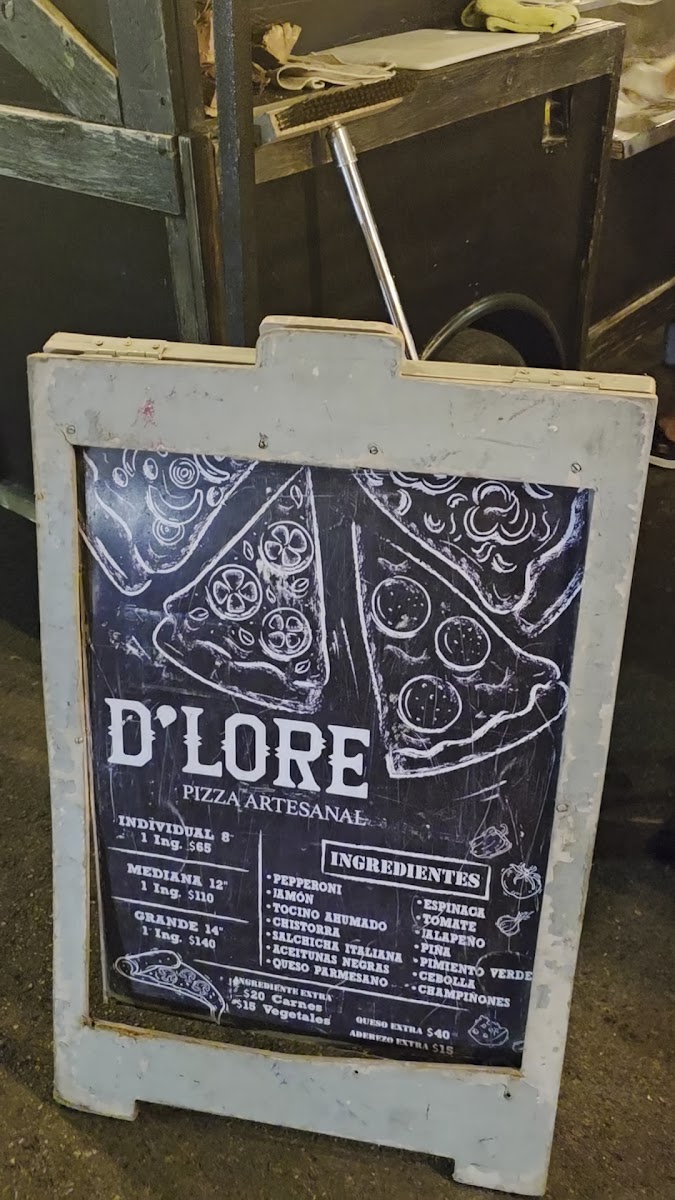 D' Lore Pizza Photo Menu 2