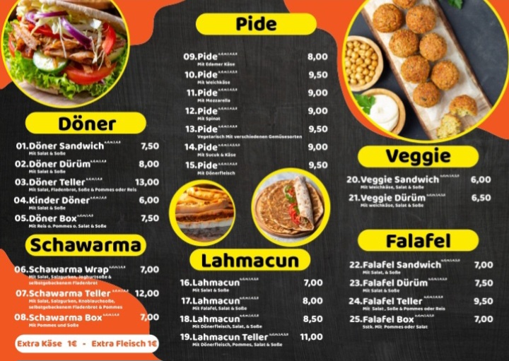 Tasty Döner & Falafel Photo Menu 1