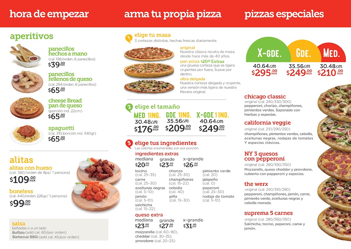 Peter Piper Pizza Photo Menu 6