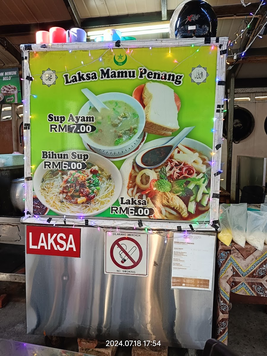 Laksa Mamu Penang Photo Menu 2