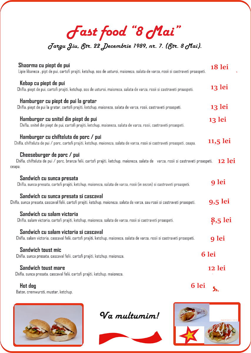 Tinapal S.R.L. Photo Menu 1