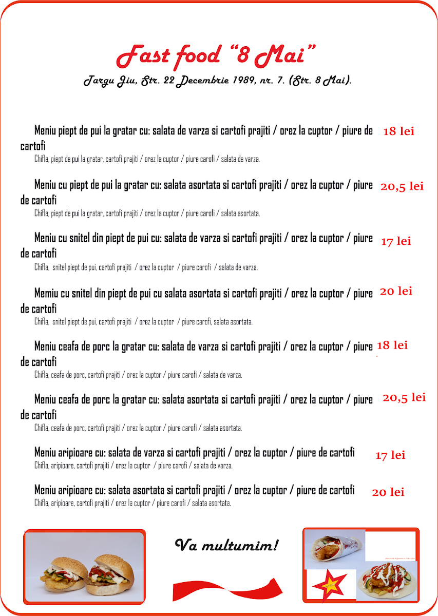 Tinapal S.R.L. Photo Menu 2