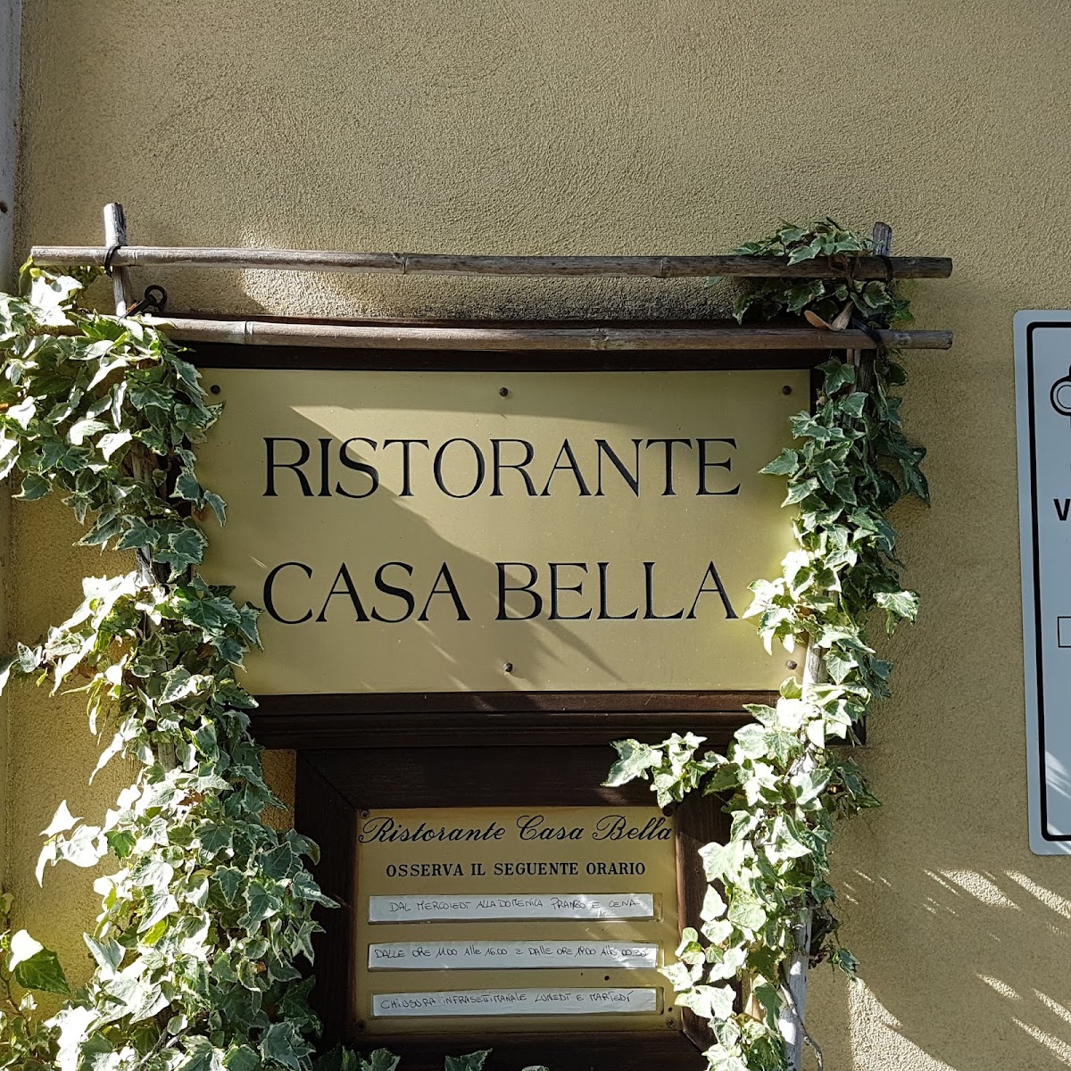 Ristorante Casa Bella Photo Menu 1