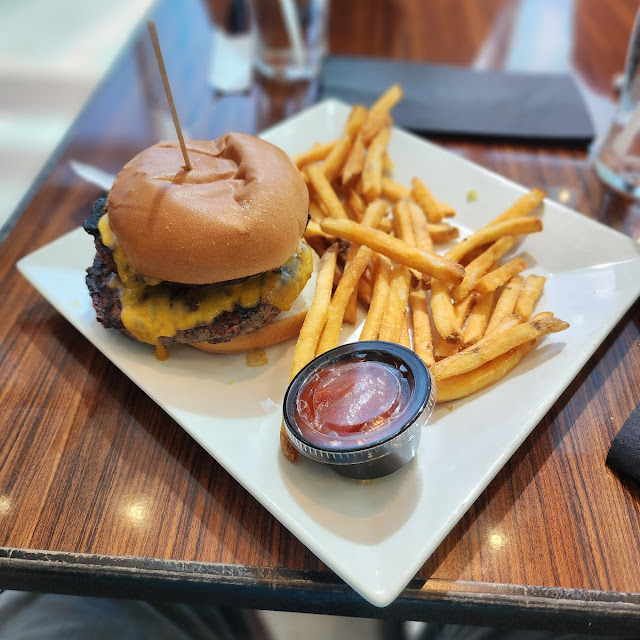 Cheeseburger and Fries