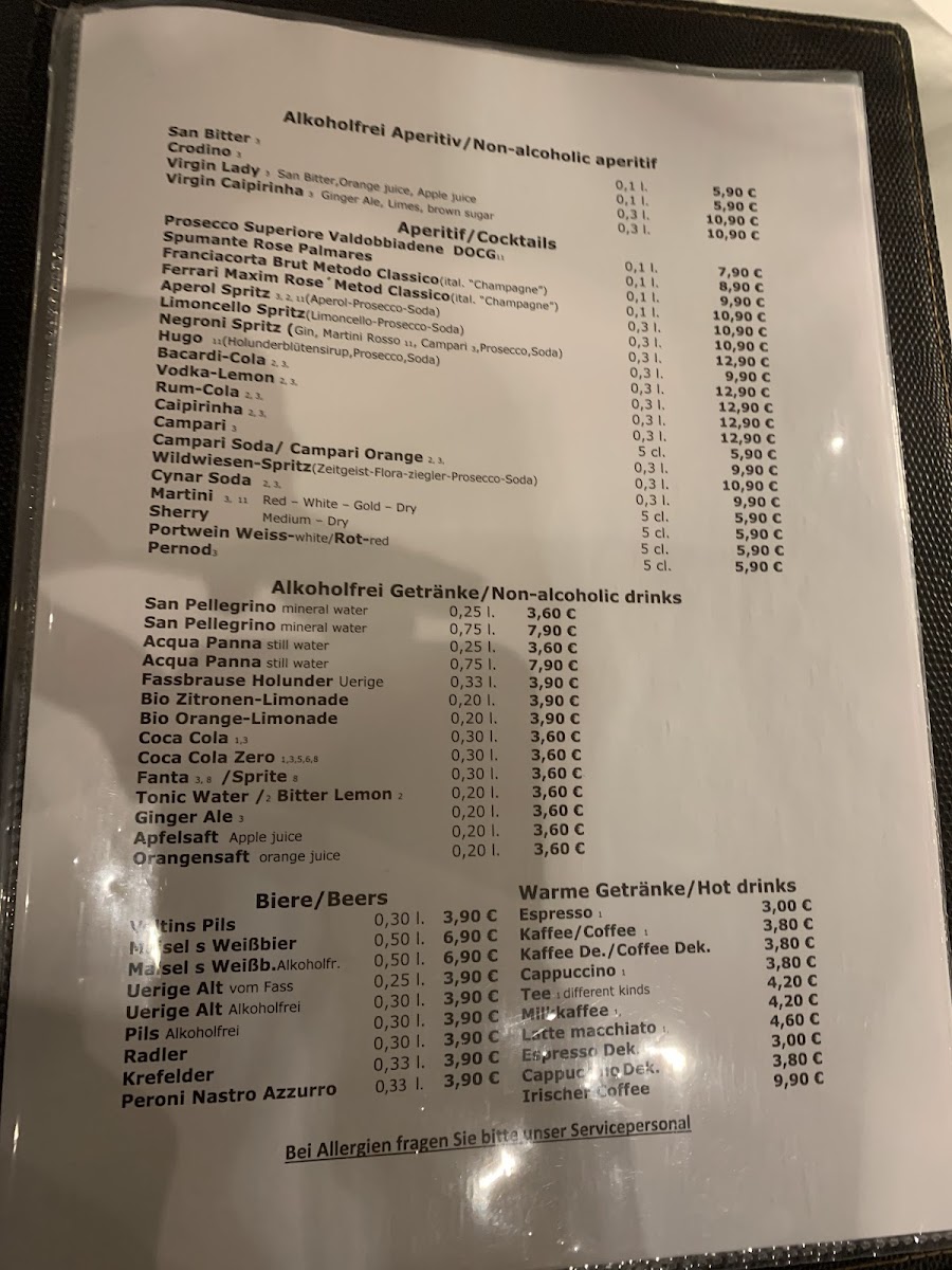La Luce Due Photo Menu 10