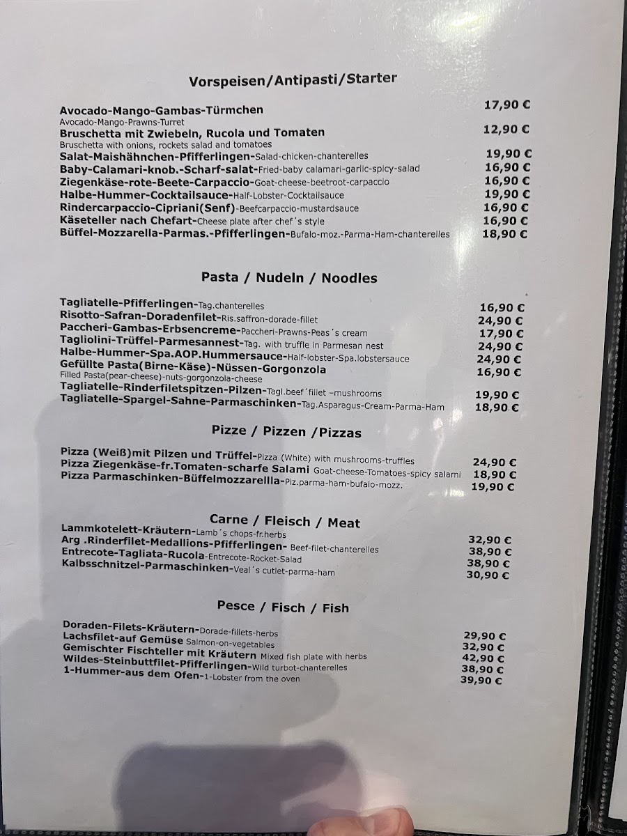 La Luce Due Photo Menu 2