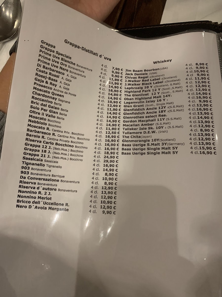 La Luce Due Photo Menu 6