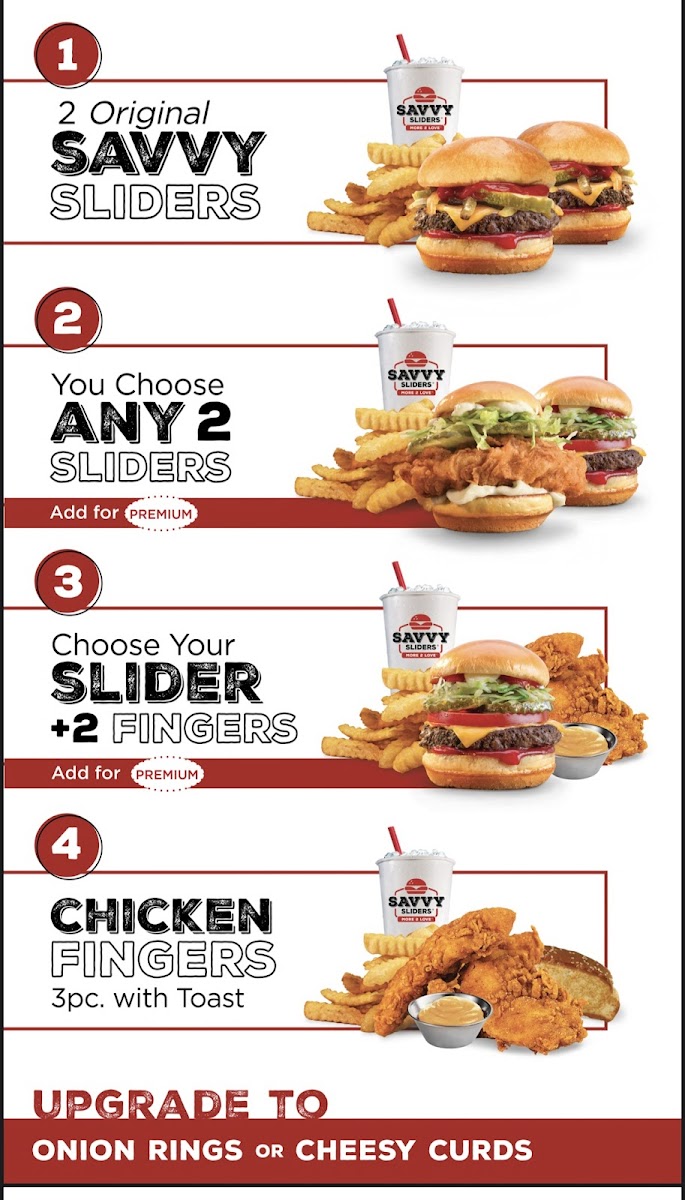 Savvy Sliders Photo Menu 3