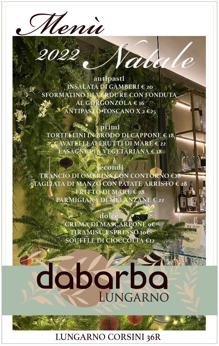 dabarba lungarno Photo Menu 9