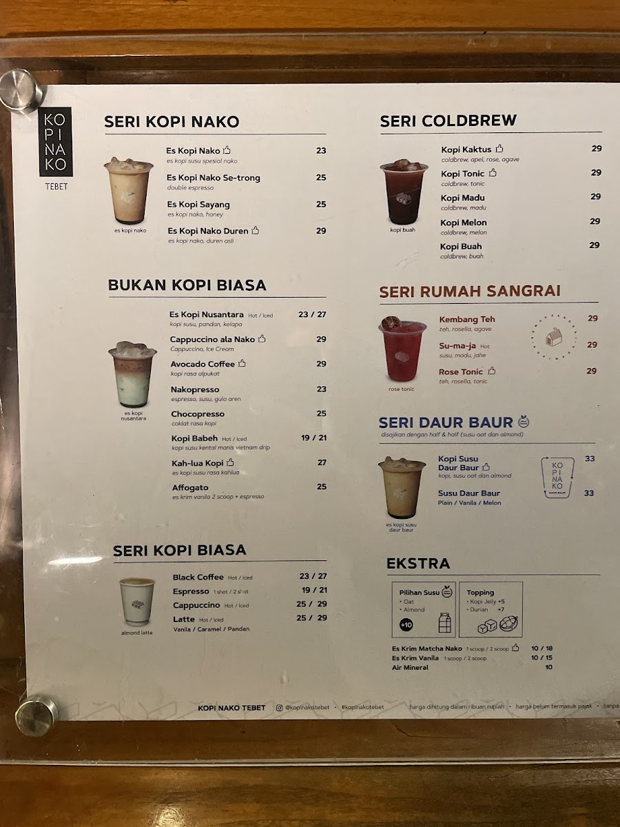Kopi Nako Tebet Photo Menu 10