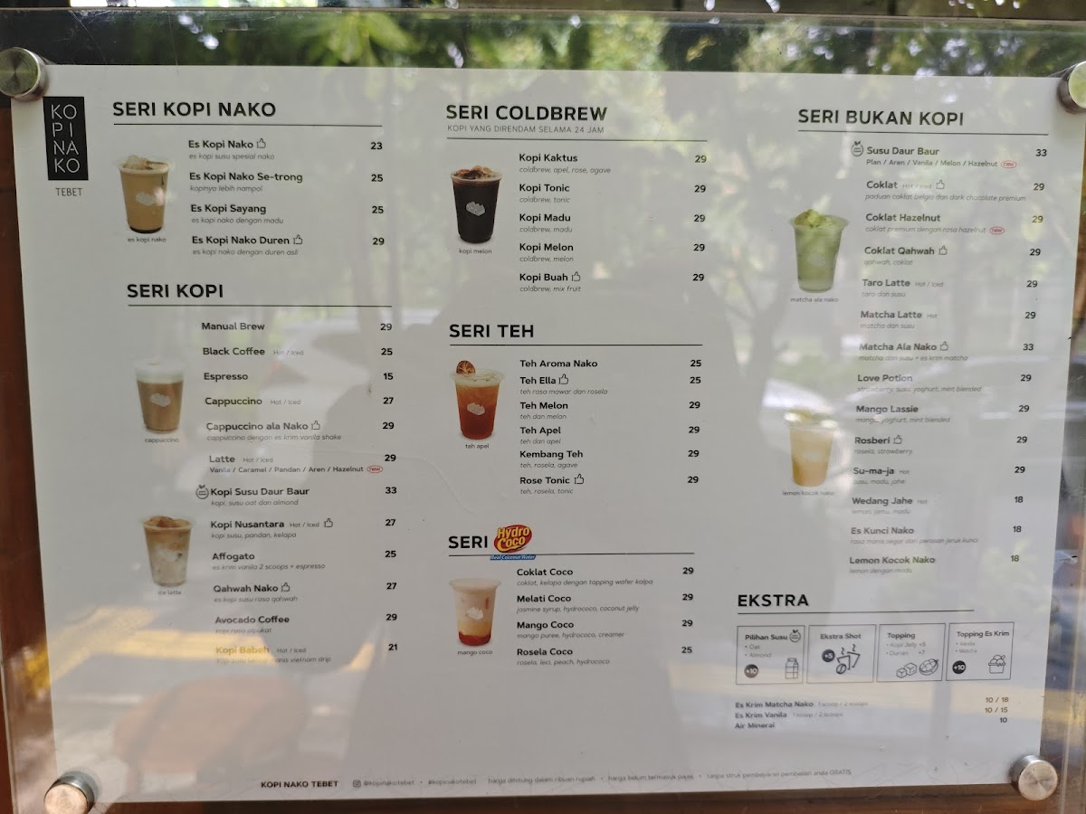 Kopi Nako Tebet Photo Menu 3
