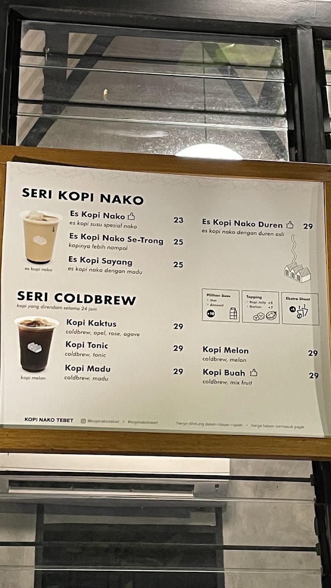 Kopi Nako Tebet Photo Menu 5