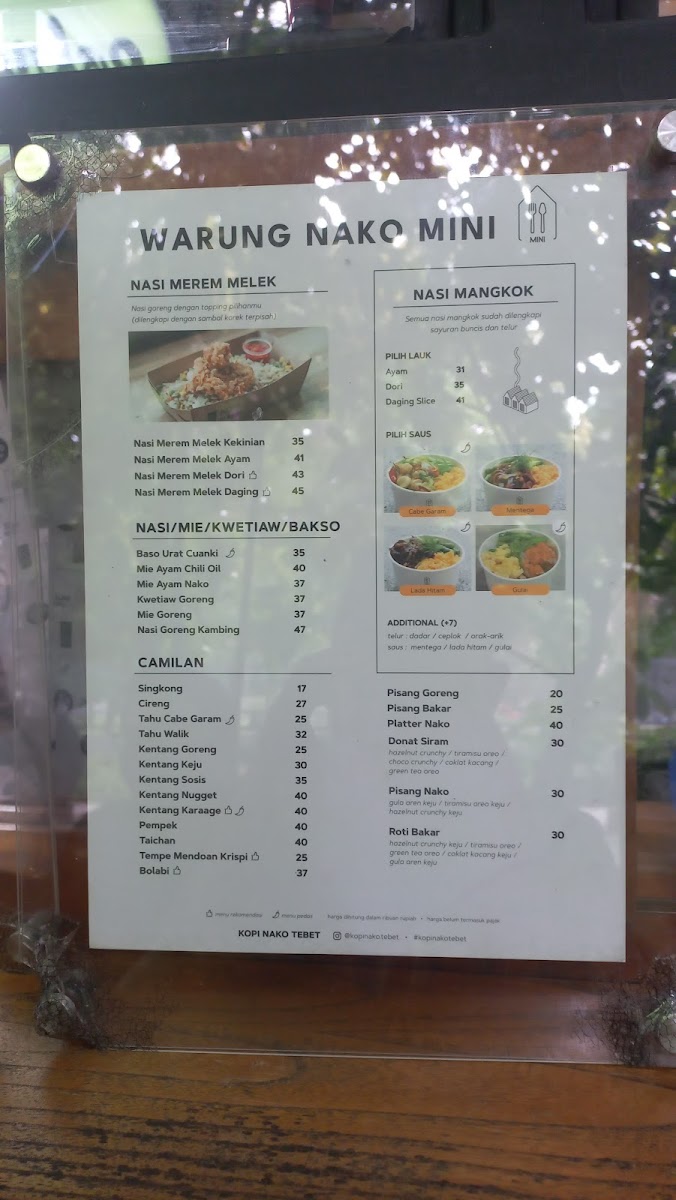 Kopi Nako Tebet Photo Menu 8