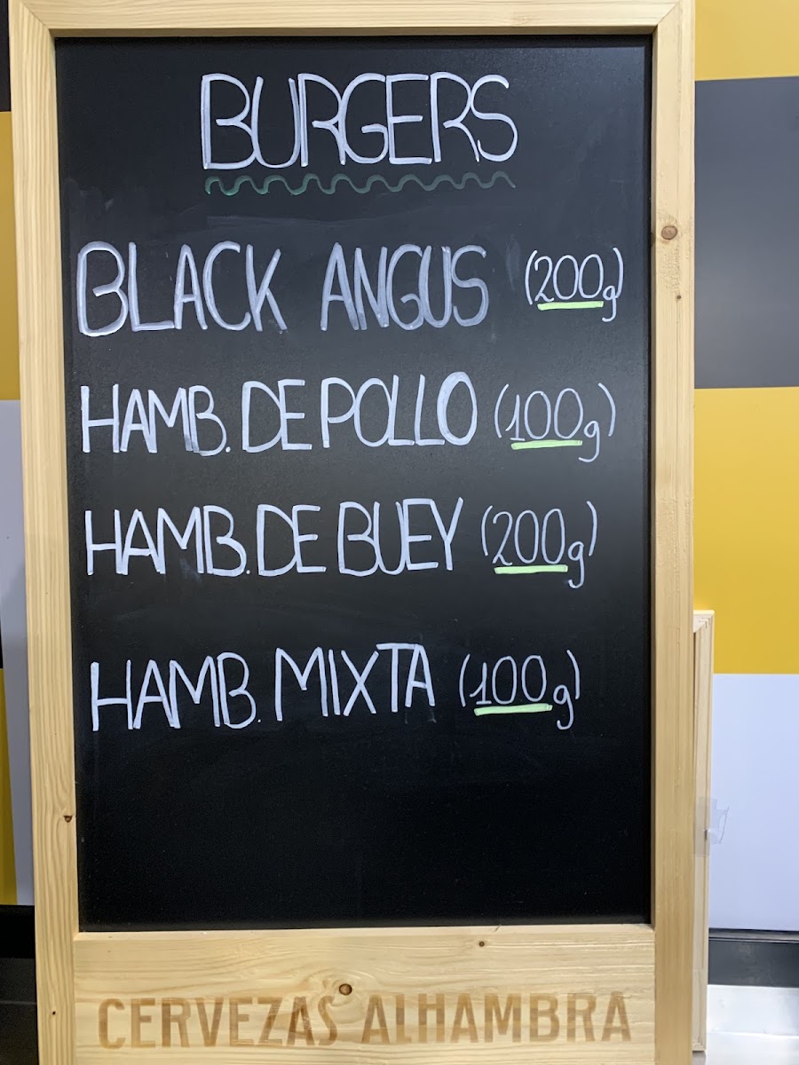 Ñan Burger Photo Menu 3