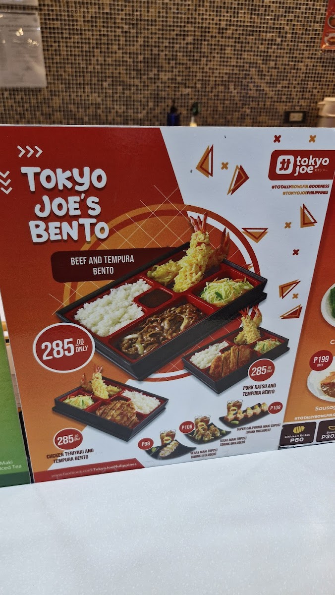 Tokyo Joe Photo Menu 5