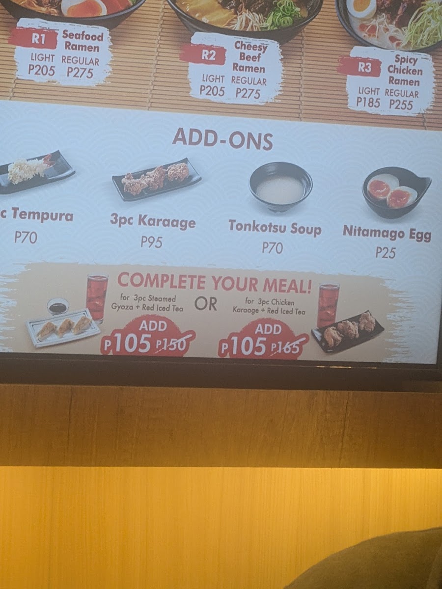 Tokyo Joe Photo Menu 6