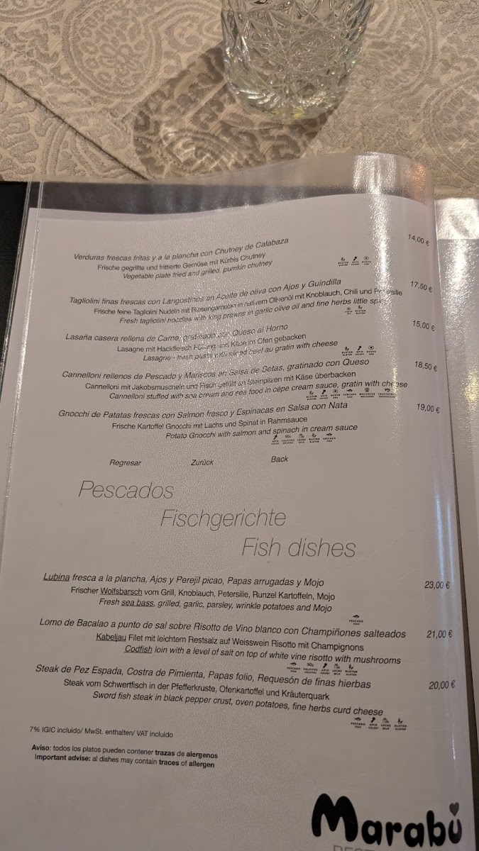 Restaurante Marabú Photo Menu 7
